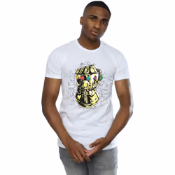 Marvel - T-shirt AVENGERS INFINITY WAR - Homme (Blanc)