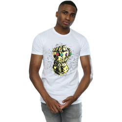 Marvel - T-shirt AVENGERS INFINITY WAR - Homme (Blanc)