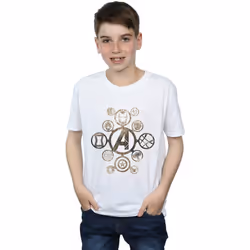 Marvel - T-shirt AVENGERS INFINITY WAR - Garçon (Blanc)