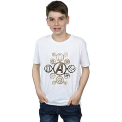Marvel - T-shirt AVENGERS INFINITY WAR - Garçon (Blanc)