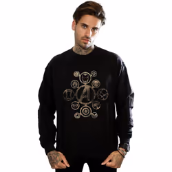 Marvel - Sweat AVENGERS INFINITY WAR - Homme (Noir)