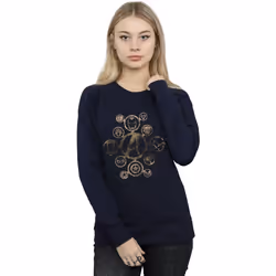 Marvel - Sweat AVENGERS INFINITY WAR - Femme (Bleu marine)