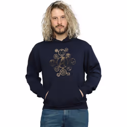 Marvel - Sweat à capuche AVENGERS INFINITY WAR - Homme (Bleu marine)