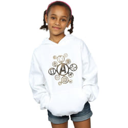 Marvel - Sweat à capuche AVENGERS INFINITY WAR - Fille (Blanc)