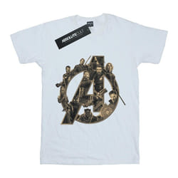 Marvel - T-shirt AVENGERS INFINITY WAR MARVEL - Fille (Blanc)