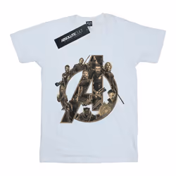 Marvel - T-shirt AVENGERS INFINITY WAR MARVEL - Fille (Blanc)