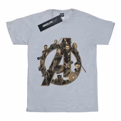 Marvel - T-shirt AVENGERS INFINITY WAR MARVEL - Fille (Gris chiné)