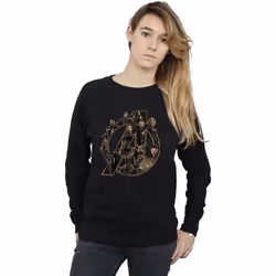 Marvel - Sweat AVENGERS INFINITY WAR MARVEL - Femme (Noir)