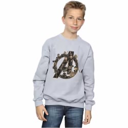 Marvel - Sweat AVENGERS INFINITY WAR MARVEL - Garçon (Gris chiné)
