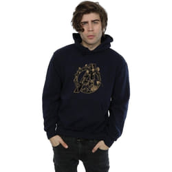 Avengers Infinity War - Sweat à capuche - Adulte (Bleu marine)