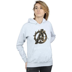 Marvel - Sweat à capuche AVENGERS INFINITY WAR MARVEL - Femme (Gris chiné)