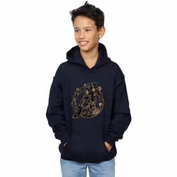 Marvel - Sweat à capuche AVENGERS INFINITY WAR MARVEL - Garçon (Bleu marine)