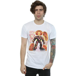 Marvel - T-shirt AVENGERS INFINITY WARBUSTER - Homme (Blanc)