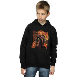 Marvel - Sweat à capuche AVENGERS INFINITY WARBUSTER - Garçon (Noir)