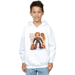 Marvel - Sweat à capuche AVENGERS INFINITY WARBUSTER - Garçon (Blanc)