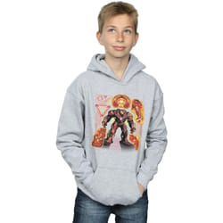 Marvel - Sweat à capuche AVENGERS INFINITY WARBUSTER - Garçon (Gris chiné)