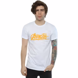 Marvel - T-shirt AVENGERS INFINITY WAR - Homme (Blanc)