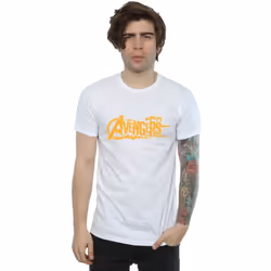 Marvel - T-shirt AVENGERS INFINITY WAR - Homme (Blanc)