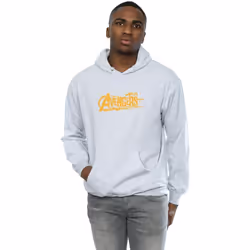 Marvel - Sweat à capuche AVENGERS INFINITY WAR - Homme (Gris chiné)
