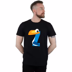 Disney - T-shirt ALPHABET Z IS FOR ZAZU - Homme (Noir)