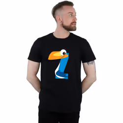Disney - T-shirt ALPHABET Z IS FOR ZAZU - Homme (Noir)