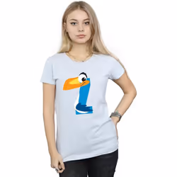 Disney - T-shirt ALPHABET Z IS FOR ZAZU - Femme (Gris chiné)