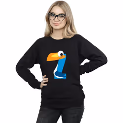 Disney - Sweat ALPHABET Z IS FOR ZAZU - Femme (Noir)
