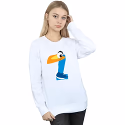 Disney - Sweat ALPHABET Z IS FOR ZAZU - Femme (Blanc)