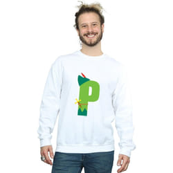 Disney - Sweat ALPHABET P IS FOR PETER PAN - Homme (Blanc)