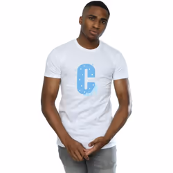 Disney - T-shirt ALPHABET C IS FOR CINDERELLA - Homme (Blanc)