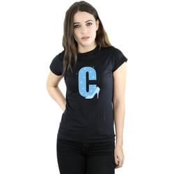 Disney - T-shirt ALPHABET C IS FOR CINDERELLA - Femme (Noir)