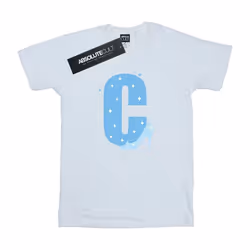 Disney - T-shirt ALPHABET C IS FOR CINDERELLA - Fille (Blanc)