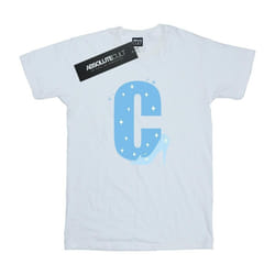 Disney - T-shirt ALPHABET C IS FOR CINDERELLA - Fille (Blanc)