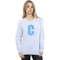 Disney - Sweat ALPHABET C IS FOR CINDERELLA - Femme (Gris chiné)