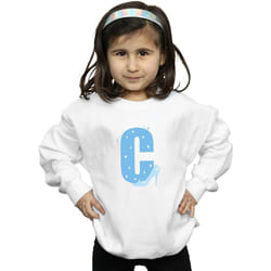 Disney - Sweat ALPHABET C IS FOR CINDERELLA - Fille (Blanc)