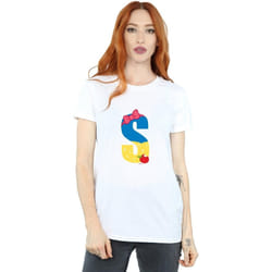 Disney - T-shirt ALPHABET S IS FOR SNOW WHITE - Femme (Blanc)