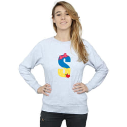 Disney - Sweat ALPHABET S IS FOR SNOW WHITE - Femme (Gris chiné)