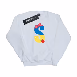 Disney - Sweat ALPHABET S IS FOR SNOW WHITE - Garçon (Blanc)