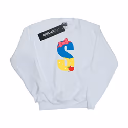Disney - Sweat ALPHABET S IS FOR SNOW WHITE - Garçon (Blanc)
