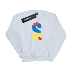 Disney - Sweat ALPHABET S IS FOR SNOW WHITE - Garçon (Blanc)