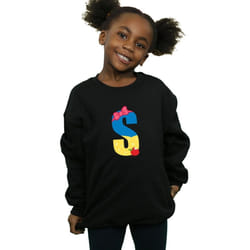 Disney - Sweat ALPHABET S IS FOR SNOW WHITE - Fille (Noir)