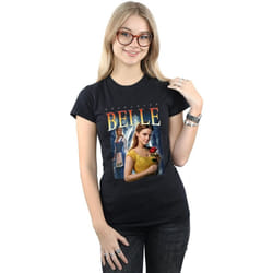 Disney - T-shirt BEAUTY AND THE BEAST - Femme (Noir)