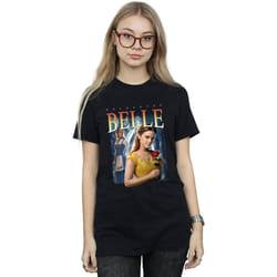 Disney - T-shirt BEAUTY AND THE BEAST - Femme (Noir)