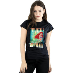 Disney - T-shirt THE LITTLE MERMAID - Femme (Noir)
