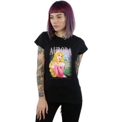 Disney - T-shirt SLEEPING BEAUTY - Femme (Noir)