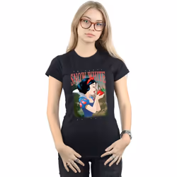 Disney Princess - T-shirt - Femme (Noir)