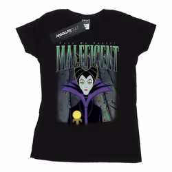 Disney - T-shirt SLEEPING BEAUTY MALEFICENT - Femme (Noir)