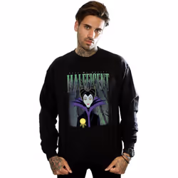Disney - Sweat SLEEPING BEAUTY MALEFICENT - Homme (Noir)