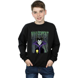Disney - Sweat SLEEPING BEAUTY MALEFICENT - Garçon (Noir)