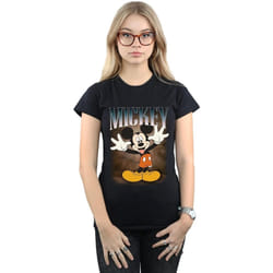 Disney - T-shirt - Femme (Noir)